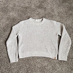 tentree Women's Textured Cream Sweater